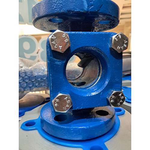 تولید کننده استرینر فولادی فلنجدار 150